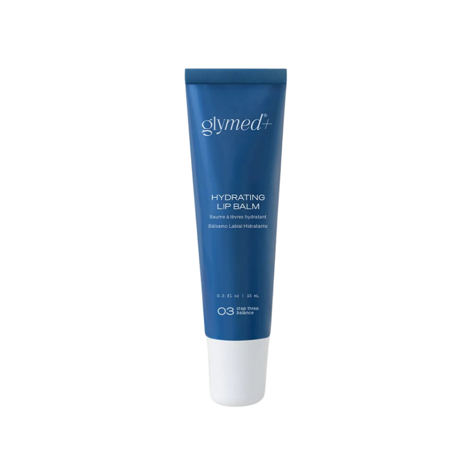 A tube of GlyMed Plus Hydrating Lip Balm.