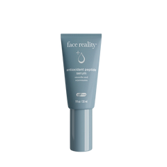 A tube of Face Reality antioxidant peptide face serum.