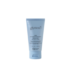 A tube of GlyMed Plus Hydratherapy Masque with Micro-Silver.