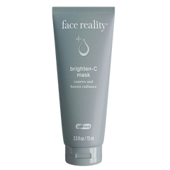 A tube of Brighten-C Mask from Face Reality, which is designed to renew and boost radiance of the skin.