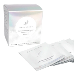 Dermathod Derma Priming Peel Booster packaging with individual pads on a white background