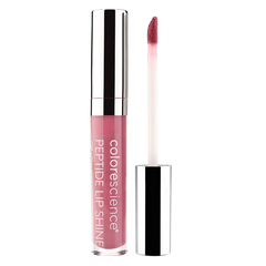 Colorescience Peptide Lip Shine with open cap on a white background SHADE ROSE